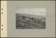 Essômmes-sur-Marne. Panorama du village et de la vallée de la Marne