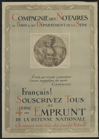 Français ! Souscrivez tous au 4ème emprunt de la défense nationale