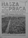 Nasza Praca (1965 : n°1-5)  Sous-Titre : Organ Polskich pracownikow chrzescianskich  Autre titre : Notre travail Organe des Travailleurs Chrétiens Polonais