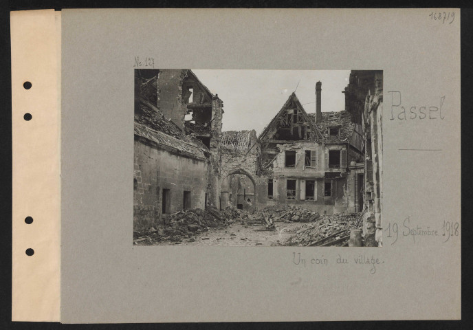 Passel. Un coin du village