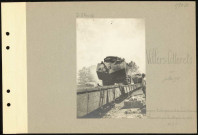 Villers-Cotterets. La gare. Embarquement de chars d'assaut Saint-Chamond après les attaques du 18 et 23.7.18