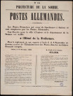 Postes allemandes : Les Postes Françaises ont cessé de fonctionner à Amiens…