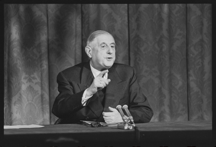Conférence de presse du Général de Gaulle