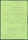 Préliminaires immédiats de l'armistice avec l'Allemagne. 29-31 octobre 1918Sous-Titre : Dossier Mantoux
