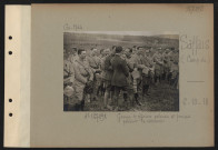 Saffais (camp de). Cf. n° 167898. Groupe d'officiers polonais et français pendant la cérémonie