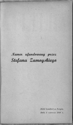 Kultura (1949, n°1(18) - n°17)  Sous-Titre : Szkice - Opowiadania - Sprawozdania  Autre titre : "La Culture". Revue mensuelle