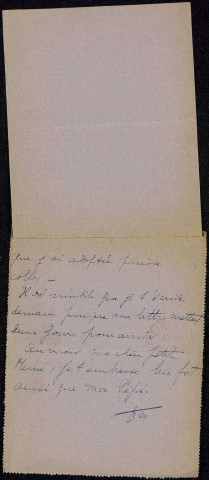 Lettres du Lieutenant Jean Veaudeau : 1918