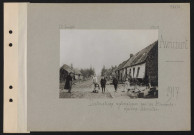 Avricourt. Destructions systématiques par les Allemands : maisons détruites à la mélinite