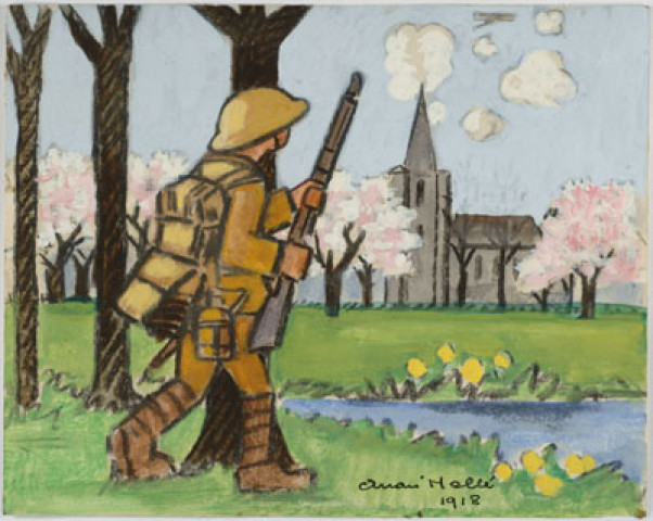 21 mars 1918. Offensive générale de l'armée allemande