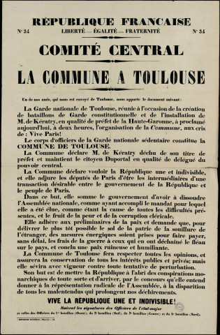 N°34 : La Commune à Toulouse