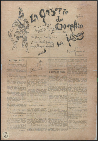 La gazette du Dauphin - Année 1917 fascicule 1.1 - 5.4