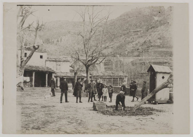 Collège d'Annot. Familles internées