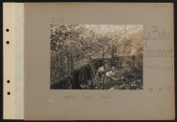 La Butte-Chaumont (près Champlan). Abris sous bois