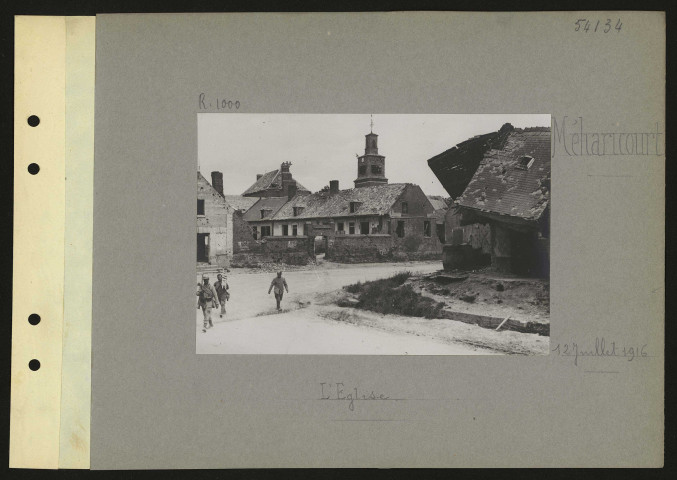 Méharicourt. L'église