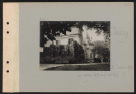 Jaulzy. Le château, QG de la 121e DI