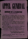 Appel général à tous les ouvriers de la bijouterie