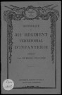 Historique du 311ème régiment territorial d'infanterie