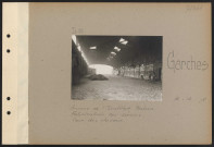 Garches. Annexe de l'Institut Pasteur. Fabrication des sérums. Cour des chevaux