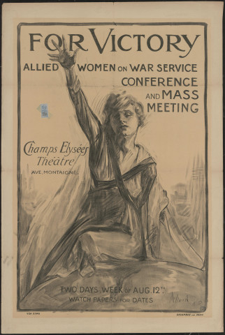 For victory allied women on war sevice conference and mass metting