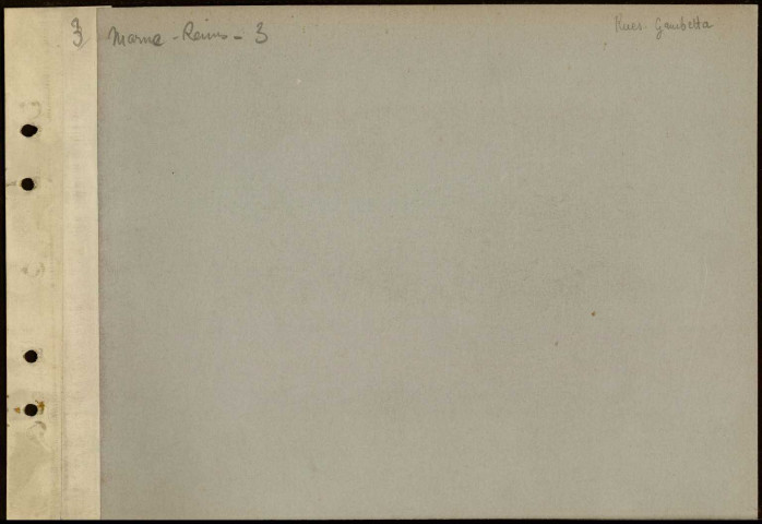 Intercalaire "Rue Gambetta"