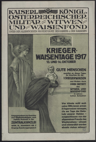 Krieger-Waisentage 1917