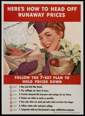 Here's how to head off runaway prices : follow the 7-key plan to hold prices down