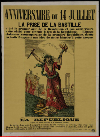 Anniversaire du 14 juillet Prise de la Bastille