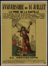 Anniversaire du 14 juillet Prise de la Bastille