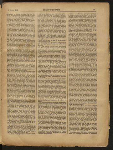 Le Pour et le Contre - Année 1916 - Numéros 9 à 20