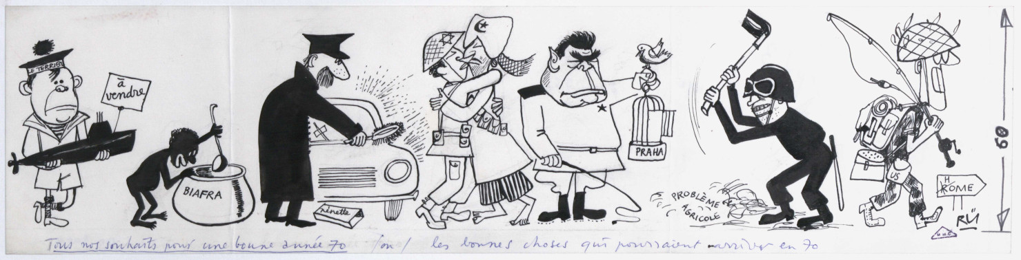 Tous nos souhaits pour une bonne année 70 ou Les bonnes choses qui pourraient arriver en 70