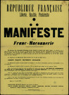 Manifeste de la Franc-Maçonnerie