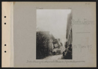 Beaulieu-les-Fontaines. Destructions systématiques par les Allemands ; l'église détruite par une mine