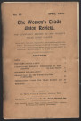 Année 1915. Women's Trade Union review