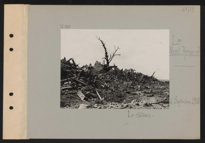 Le Mont-Renaud. Le château