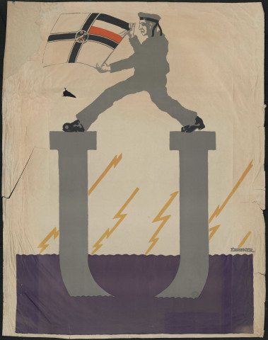 Affiche allemande U Boote