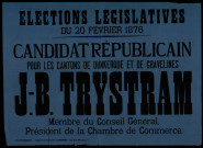 Candidat républicain : J.-B. Trystram