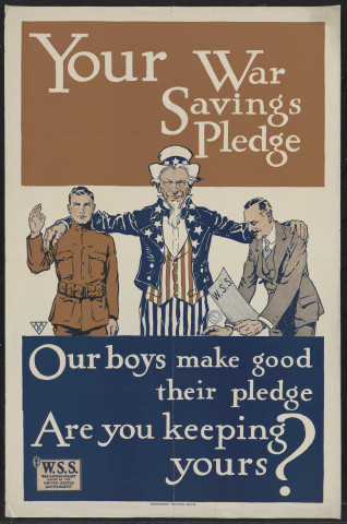 Your war saving pledge