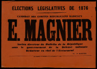 Candidat : E. Magnier
