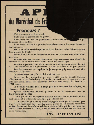 Appel du maréchal de France