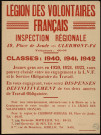 Inspection régionale... classes : 1940, 1941, 1942