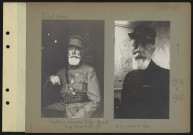 S.l. Capitaine aérostier belge Gérard. À droite, tenue de 1914