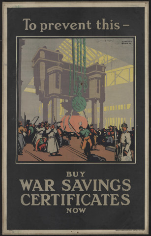 Buy war savings certificates now