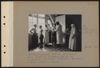 Bligny. Hôpital temporaire V.R. 67. Sanatorium pour blessés et malades atteints ou suspects de tuberculose. Injections hypodermiques médicamenteuses
