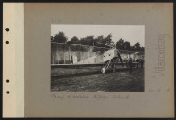 Villacoublay. Camp d'aviation. Biplan Schmit