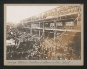 Billancourt. Ecroulement d'un bâtiment de l'usine Renault