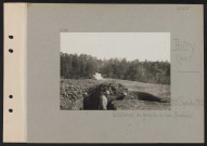 Bitry (près). Éclatement de grenade à main "Excelsior"