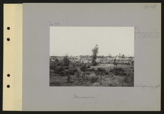 Pronville. Panorama