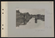 Pont-l'Évêque. Le pont détruit