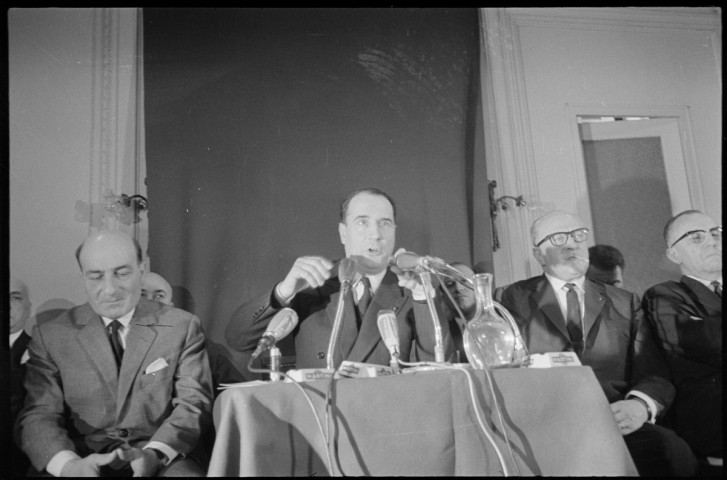 Conférence de presse de François Mitterrand