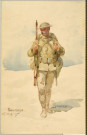 (Soldat américain, Pont-à-Mousson (Meurthe-et-Moselle), oct(obre) 1918)